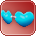 Blue Sky Heart Glasses